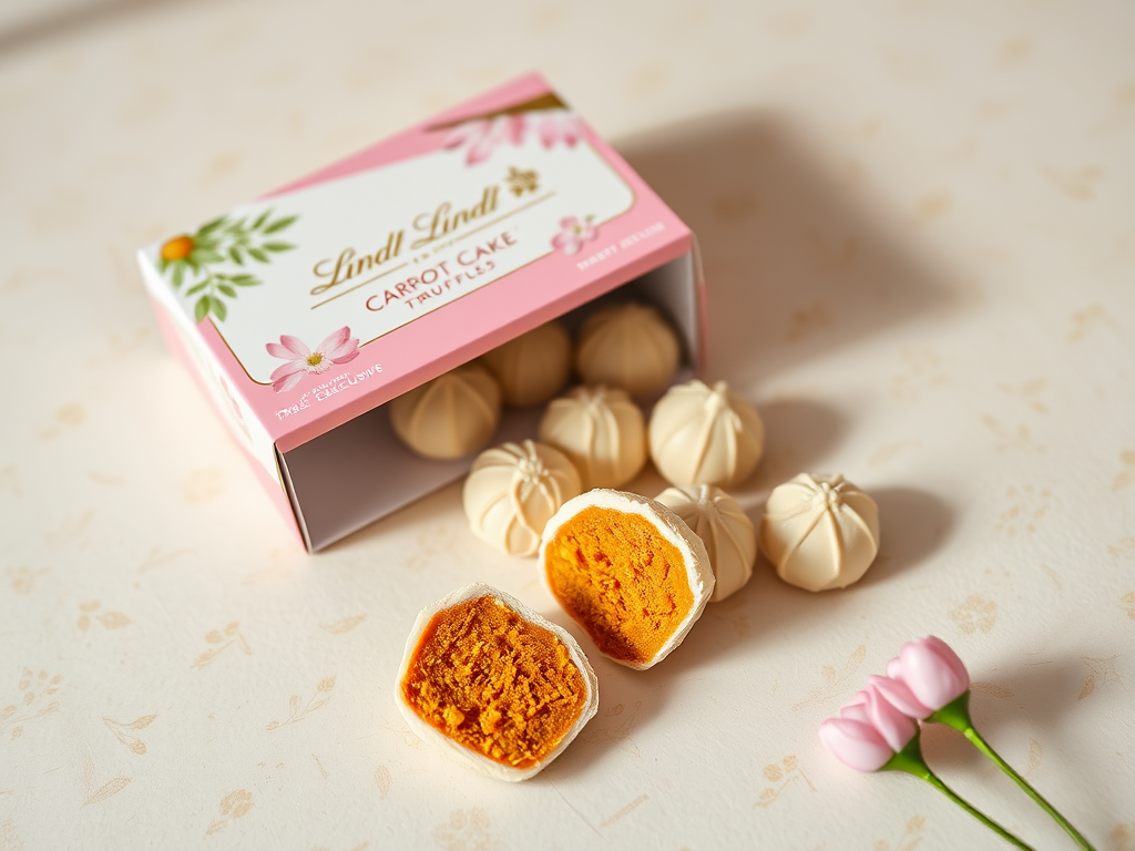 Lindt releases carrot cake truffles special edition flavors 2025 03 12T222210.988Z