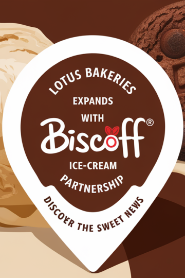 Lotus Bakeries Expands with Biscoff Ice-Cream Partnership