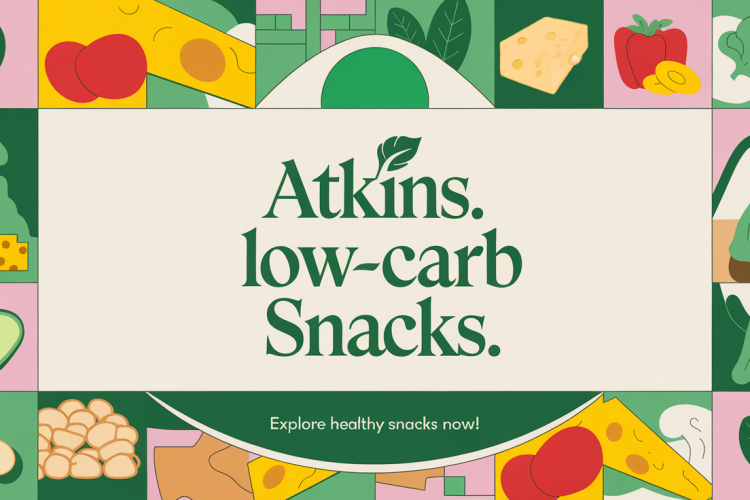 Atkins Low-Carb Snacks for Healthy Living