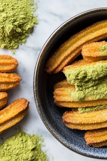 Matcha Churro Dough Recipe