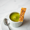 Easy Matcha Crème Brûlée with Black Sesame Brittle