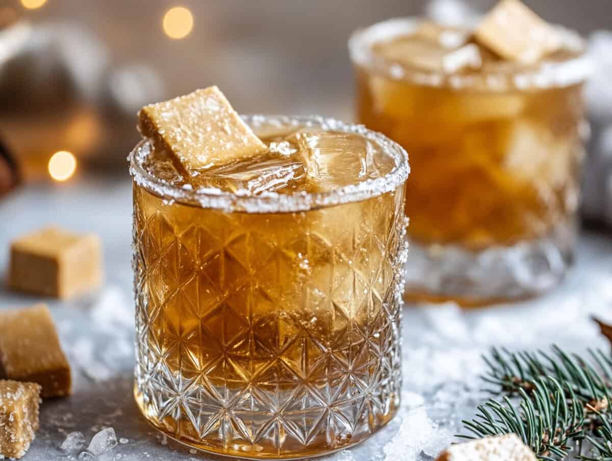 Matzo Toffee Old Fashioned