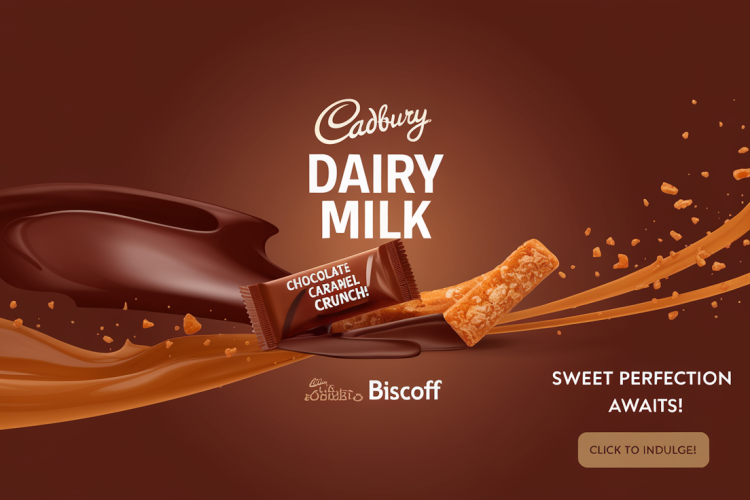 Cadbury Dairy Milk Meets Lotus Biscoff Delight
