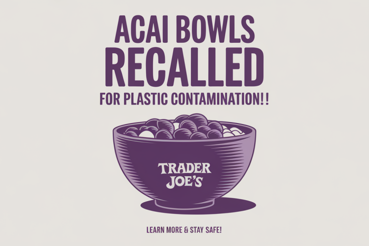 Trader Joe's Acai Bowls Recalled for Plastic Contamination