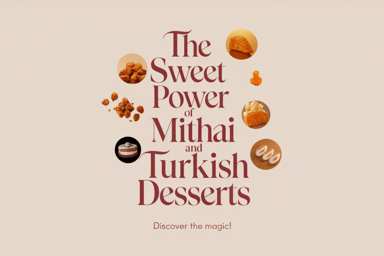 The Sweet Power of Mithai and Turkish Desserts