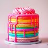 Glow Up with an Easy Neon Layer Cake