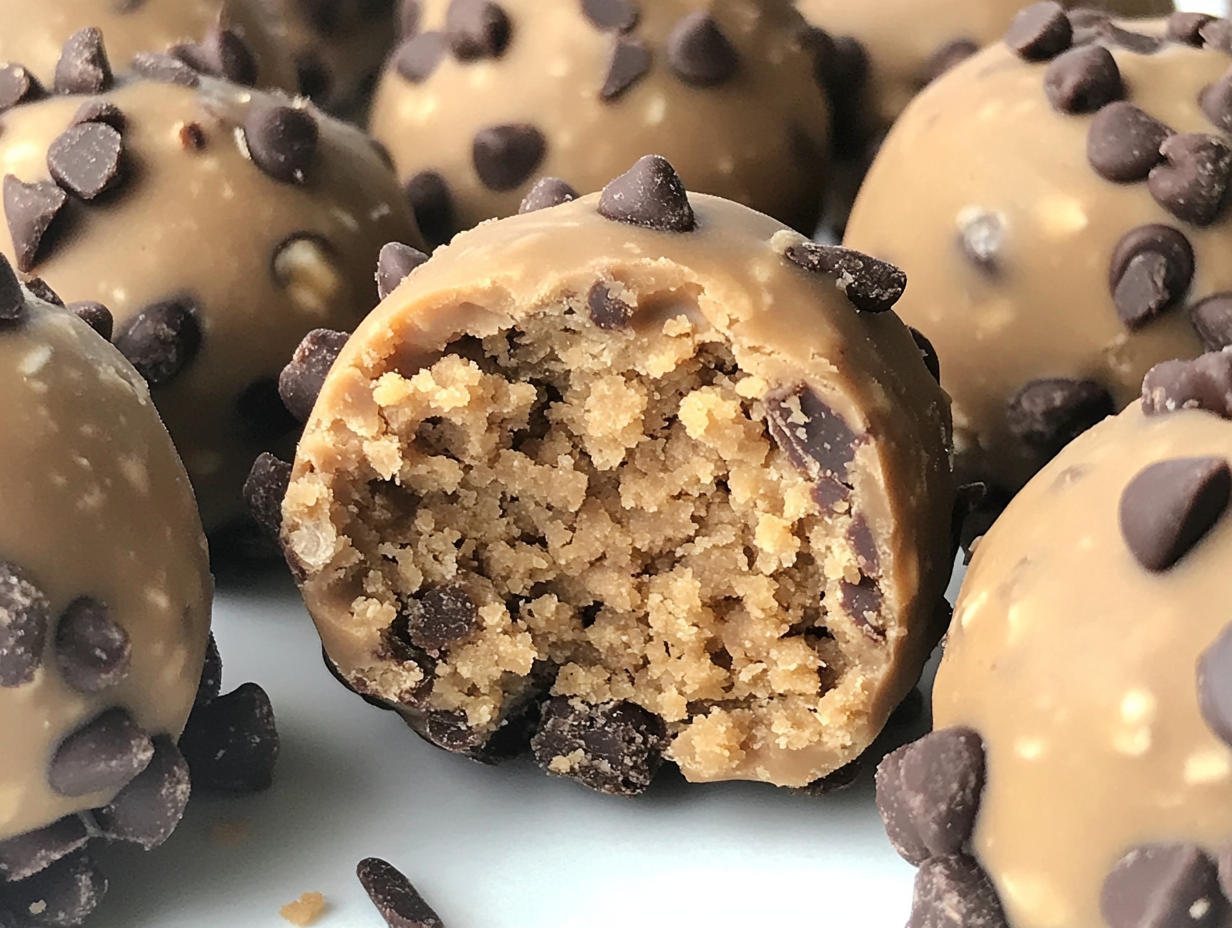 No-Fuss Anzac Cookie Dough Bliss Balls