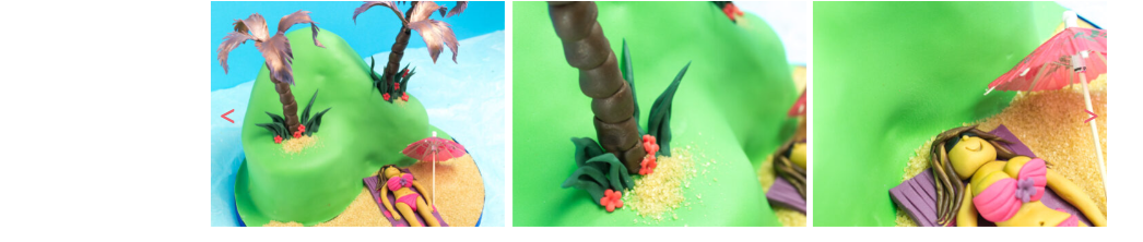 a close-up of a palm tree