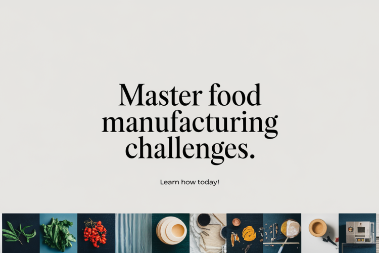 Overcoming Challenges in Food Manufacturing Excellence