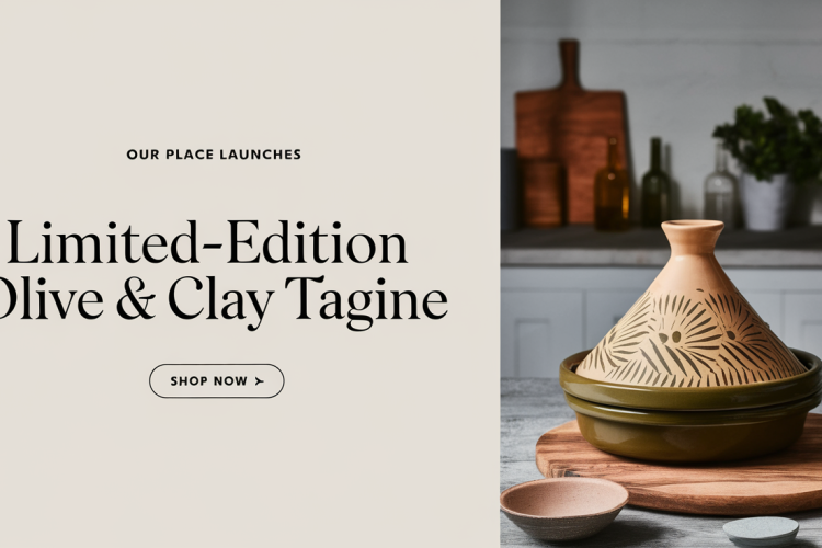 Our Place Launches Limited-Edition Olive & Clay Tagine