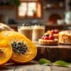 Pawpaw fruit desserts