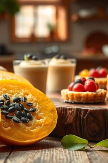 Pawpaw fruit desserts