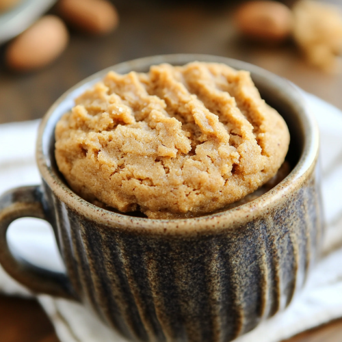 Peanut Butter Cookie in a Mug