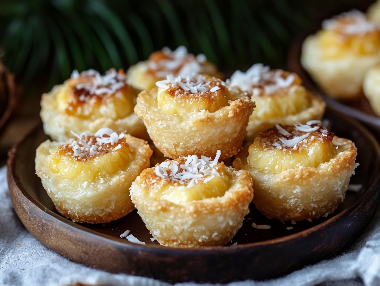 Pineapple Coconut Tassies