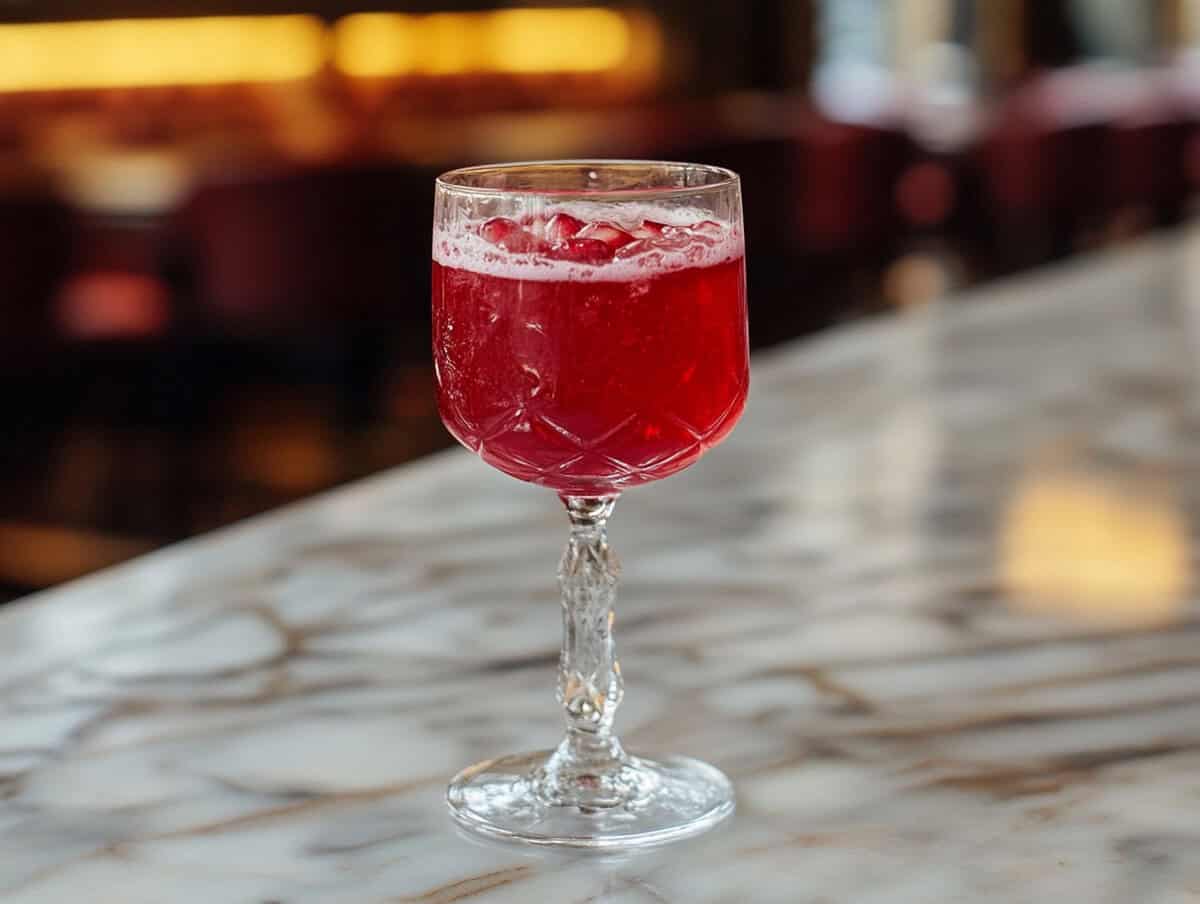 Pomegranate Charoset Spritz