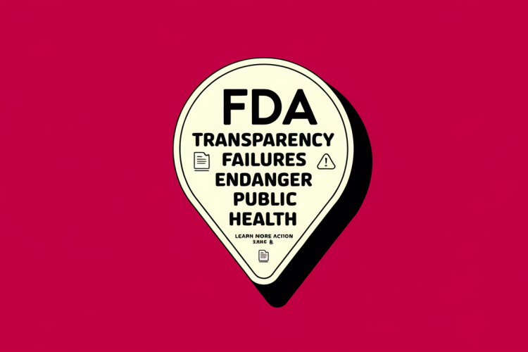 FDA Transparency Failures Endanger Public Health