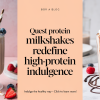 Quest Protein Milkshakes Redefine High-Protein Indulgence