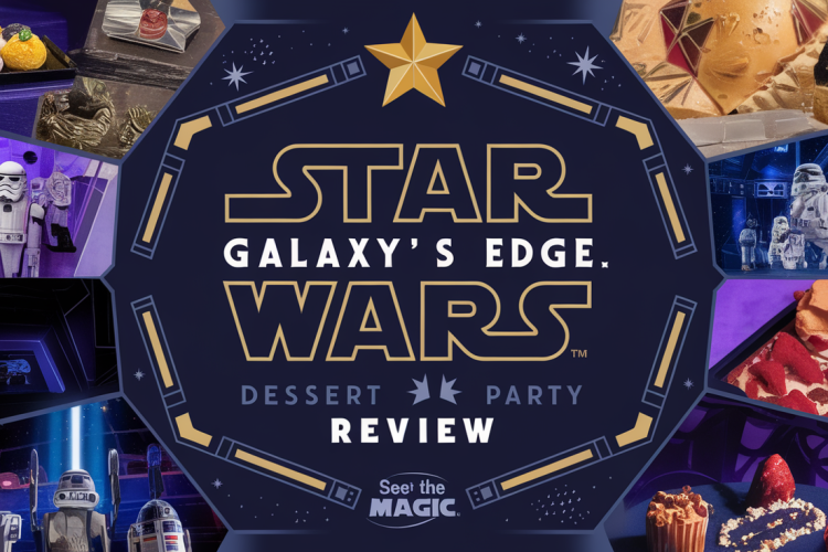 Star Wars Galaxy’s Edge Dessert Party Review