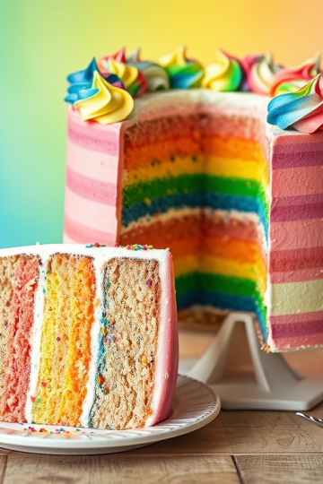 Rainbow Cake Magic for Every Celebration