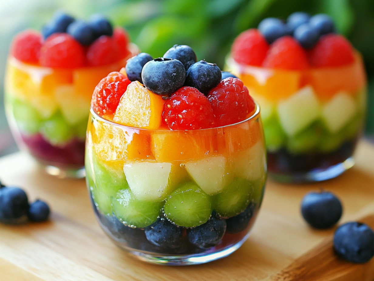 Rainbow Fruit Salad