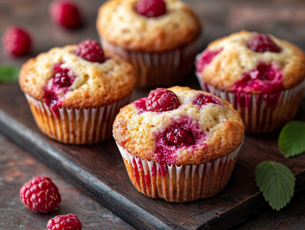 Raspberry Muffins