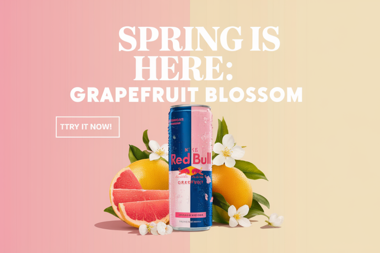 Red Bull Grapefruit Blossom Spring Edition Hits Stores