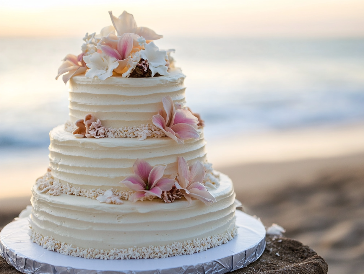 beach cake