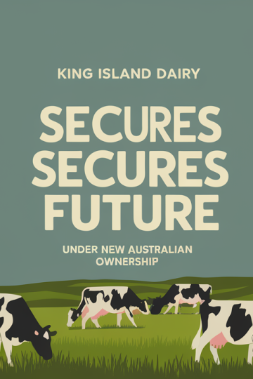 King Island Dairy Secures Future Under New Australian Ownership