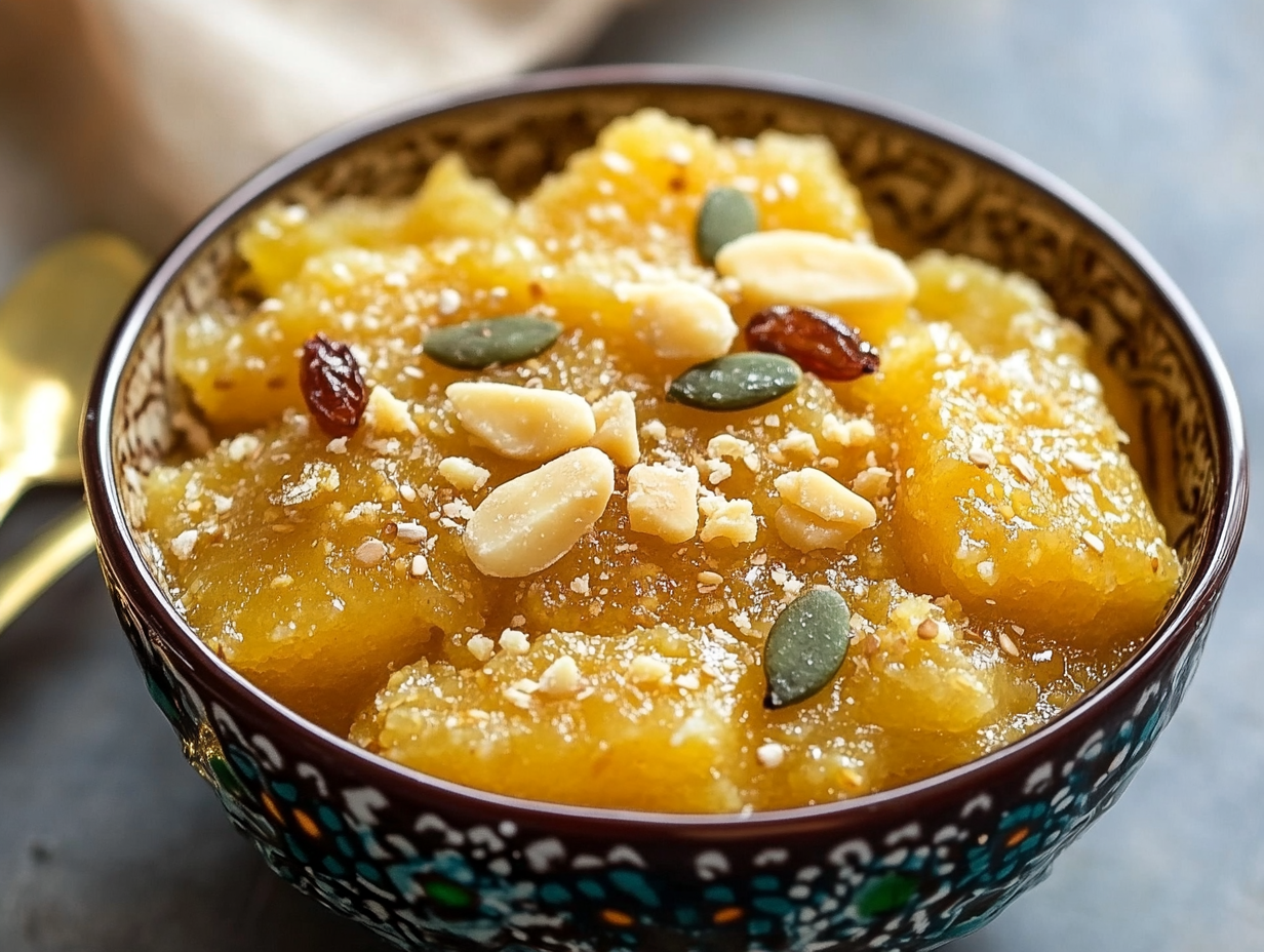  Singhara Atta Ka Halwa