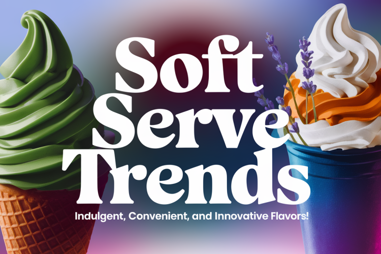Soft Serve Trends: Indulgent, Convenient, and Innovative Flavors
