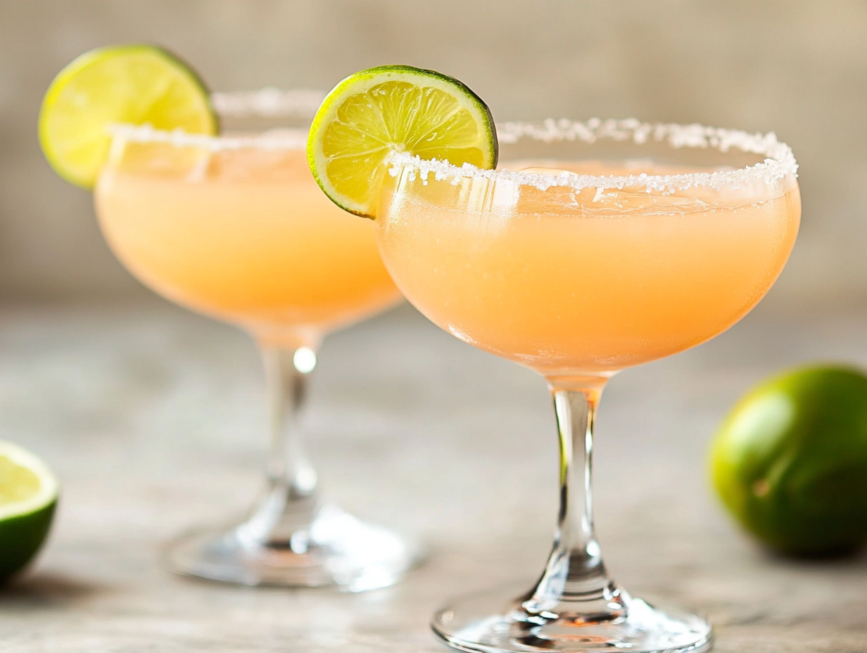 Southern Peach Cobbler Margarita