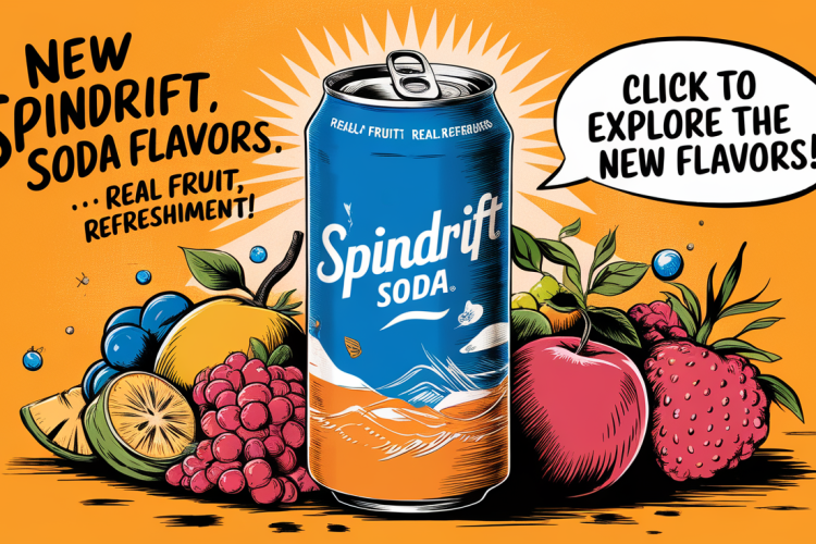 Spindrift SODA Launches Five Real Fruit Flavors