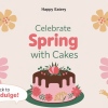 Celebrate Spring with Cakes by Happy Eatery