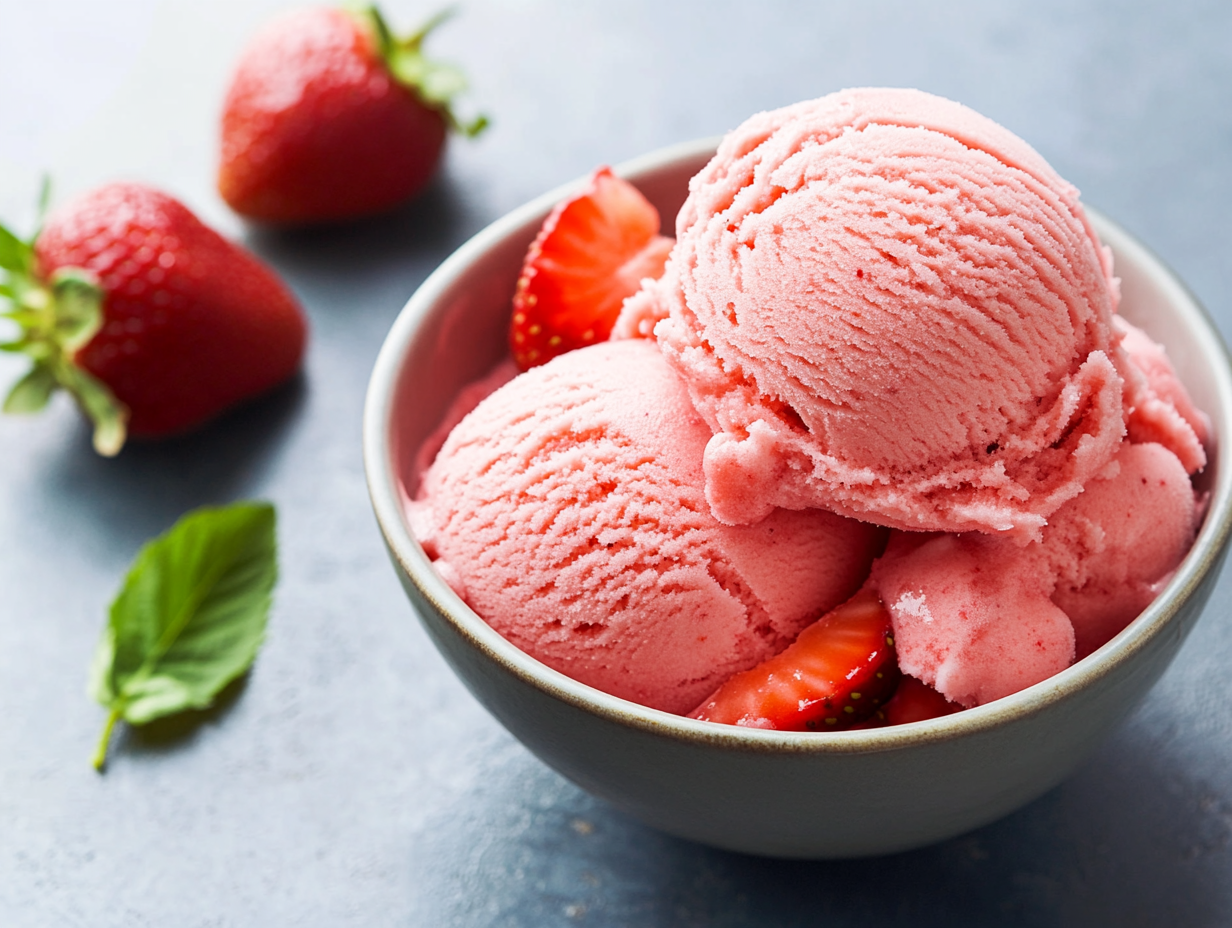 Strawberry Ice Cream
