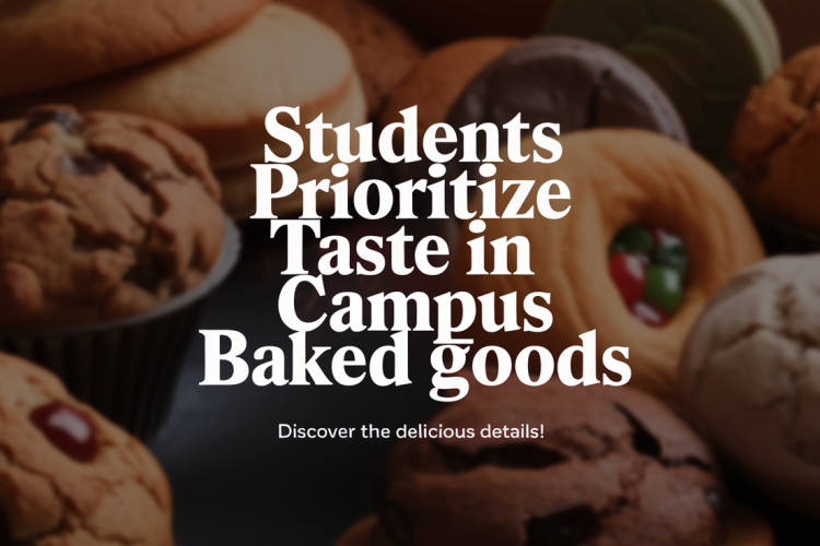Students Prioritize Taste in Campus Baked Goods
