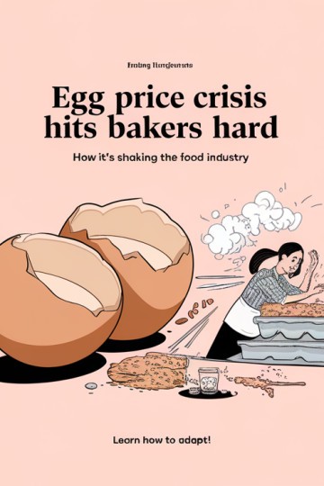 Rising Egg Prices Strain Bakers and Food Industry