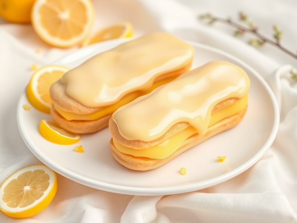 The Delicious Dessert Company puts a zing in your spring with new Zesty Lemon Eclairs Food Drink International 2025 03 21T120945.515Z