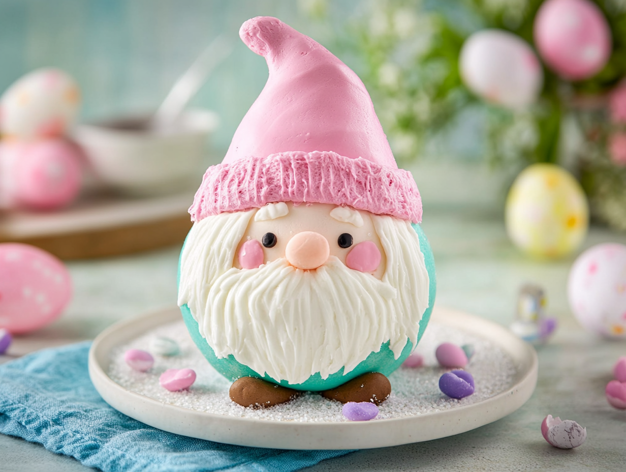 The Gonk Easter Egg Cake