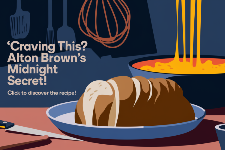 Alton Brown’s Go-To Midnight Snack Revealed