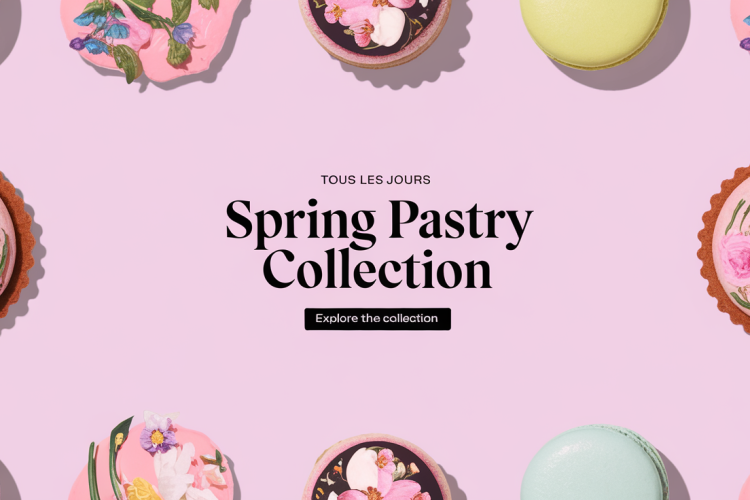 Tous les Jours Unveils Spring Pastry Collection