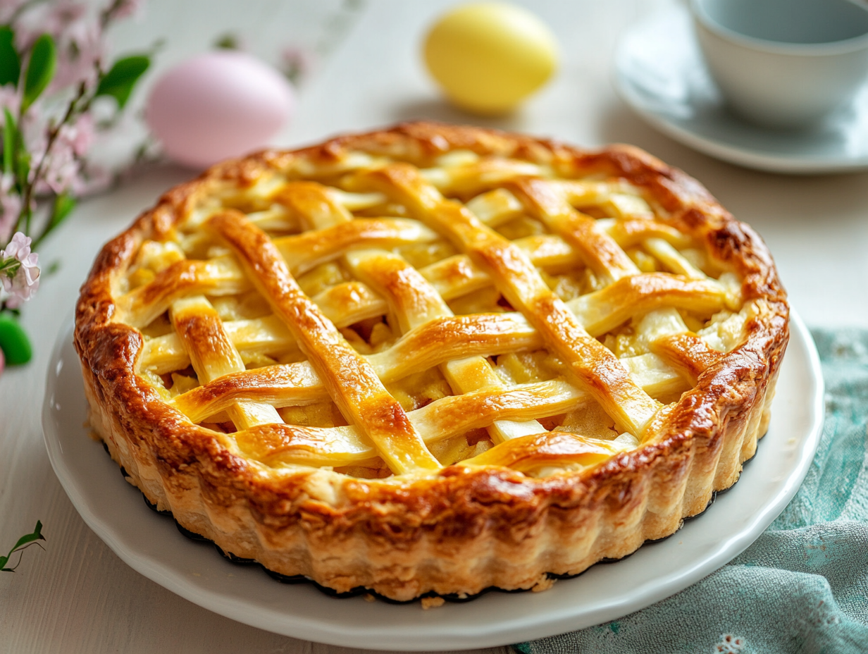 Traditional Italian Easter Pie