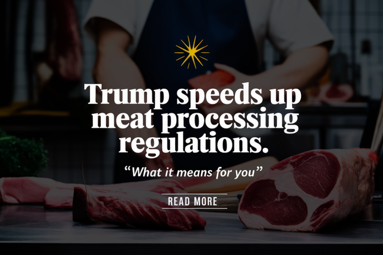 Trump Speeds Up Meat Processing Regulations
