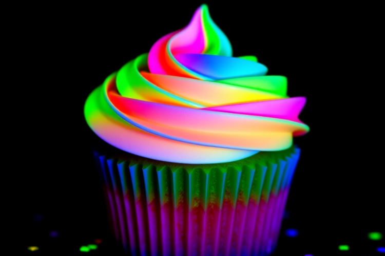 Glow Up Your Party with Easy UV-Reactive Frosting