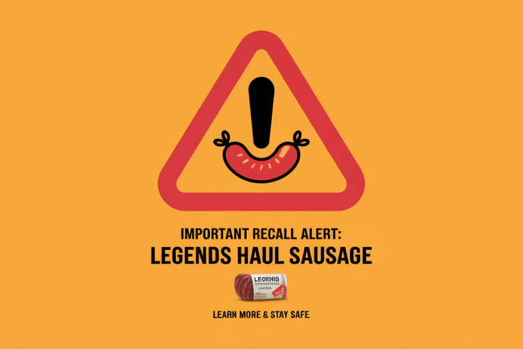 Legends Haul Sausage Recall Due to Undeclared Wheat