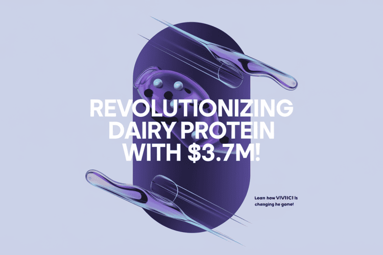 Vivici Secures $33.7M to Revolutionize Dairy Protein Production