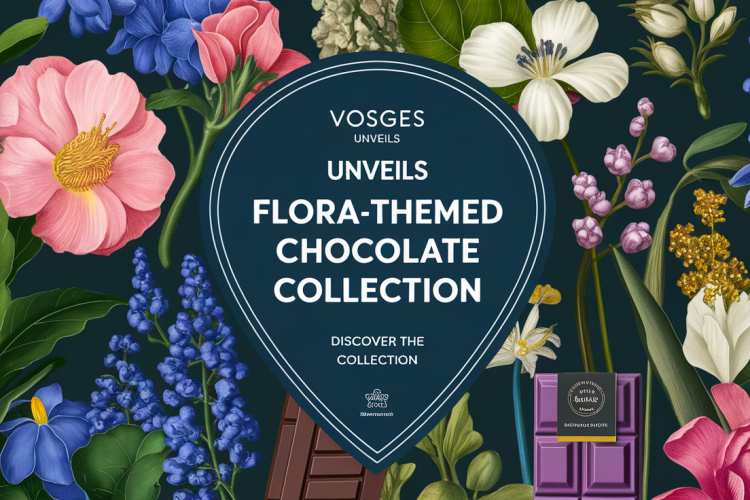 Vosges Unveils Flora-Themed Chocolate Collection