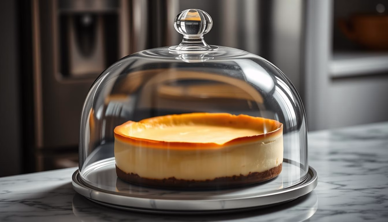 basque cheesecake chilling methods