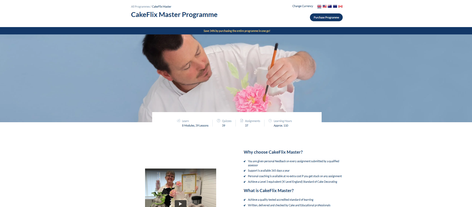 cakeflix certification program