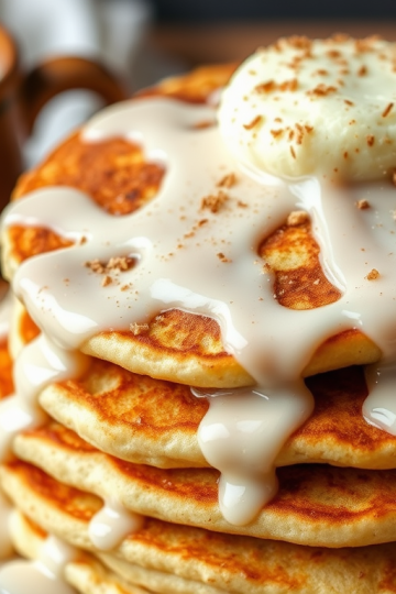 Cinnamon Roll Pancakes You’ll Crave Every Morning