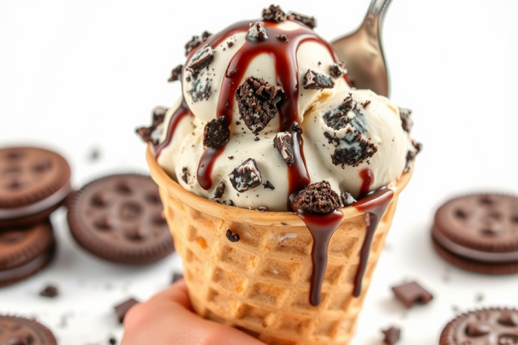 Crave-Worthy Cookies and Cream Ice Cream Recipe